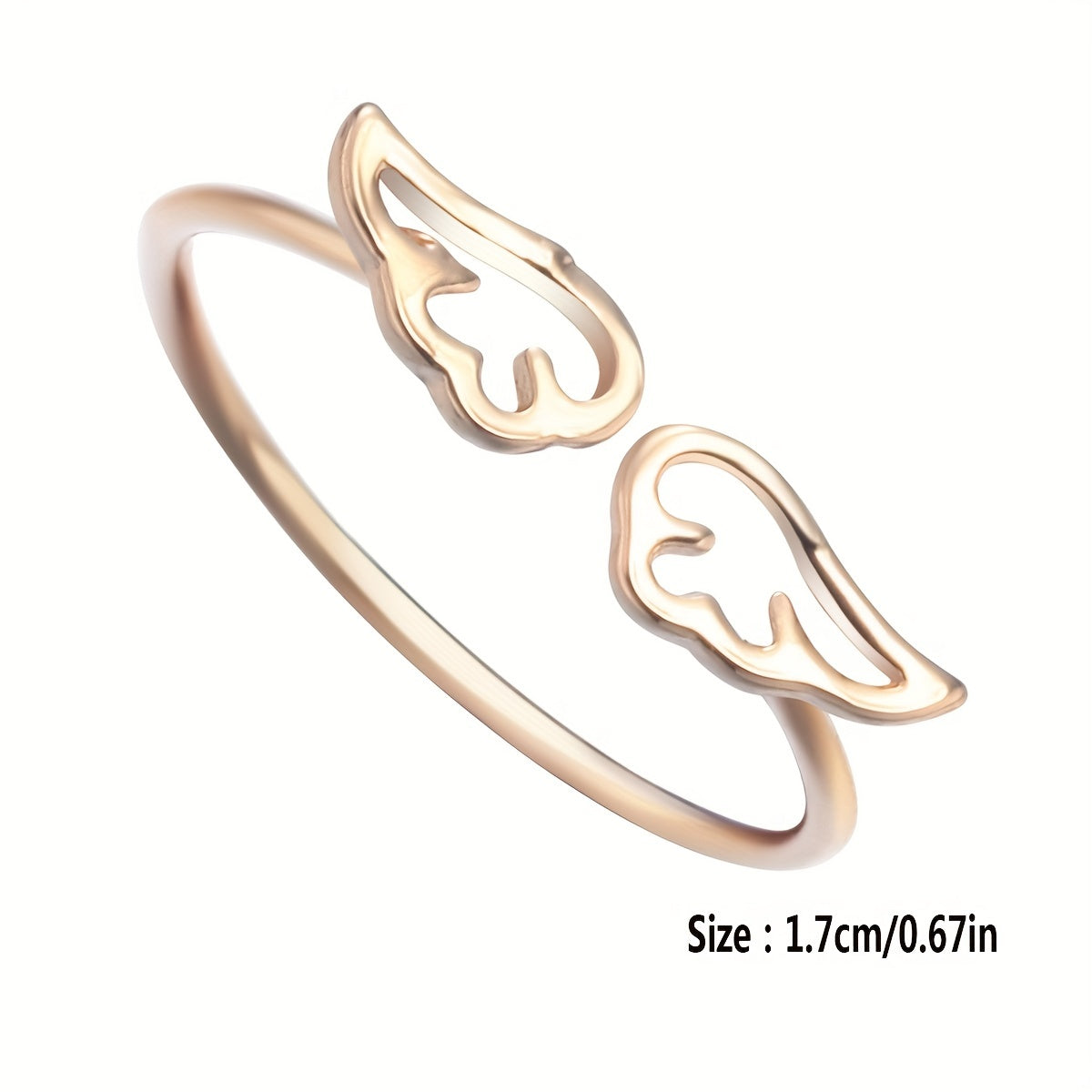 Wing Angel Ring Mouse Fox Wedding Couple Party Ring