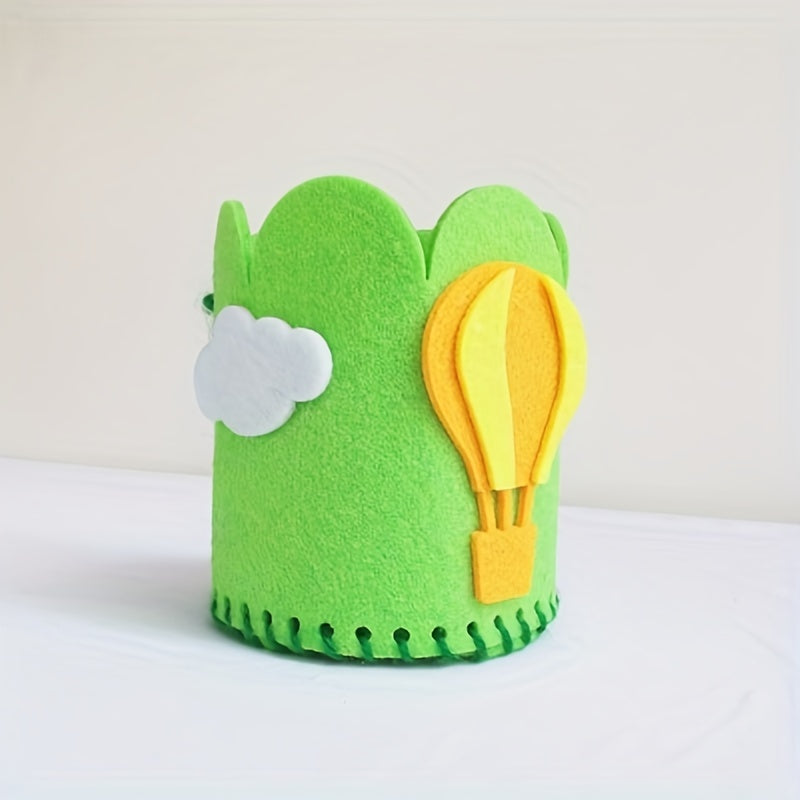 Kindergarten Nonwoven Fabric Threading & Winding Toy Exercise