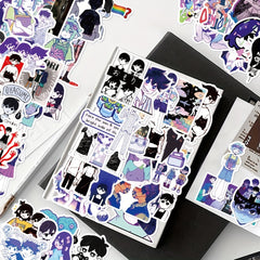 50pcs Big Forest Series Graffiti Stickers for Laptop Helmet Water Cup DIY Pack