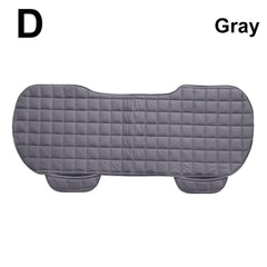 Car Seat Cover Rear Cushion Flocking Cloth Universal Auto Van Protector