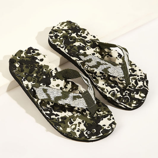 Men's Camo Flip Flops Anti-skid Slippers
