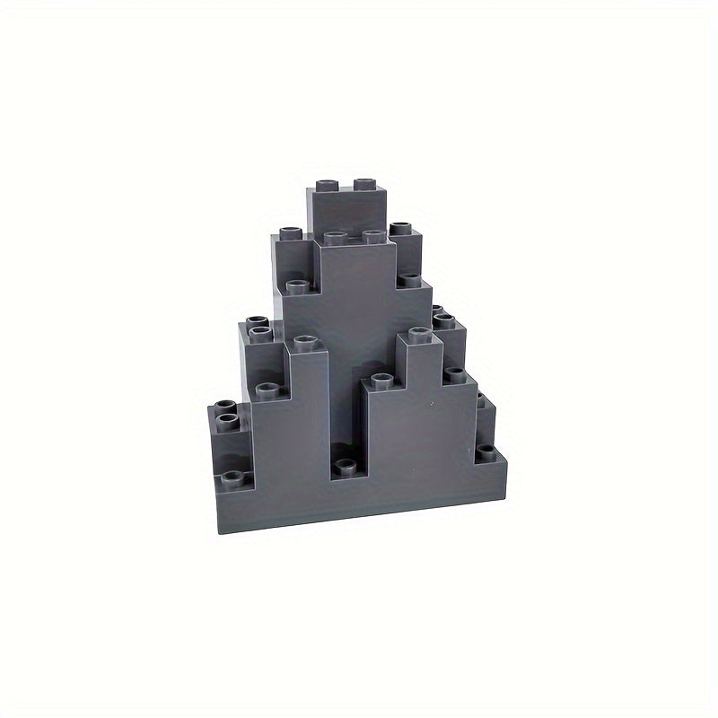DIY Building Blocks Set Mountain Jungle & Forest Scenes with Accessories Kit