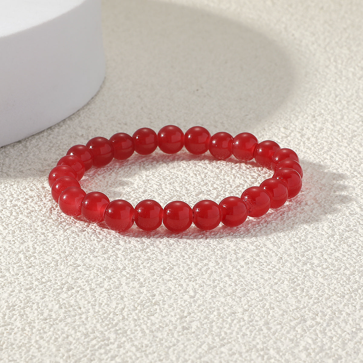 Colorful Hand String Elastic Beaded Women's Bracelet