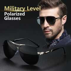 Men's Polarized Sunglasses UV400 Outdoor Sports Driver Glasses