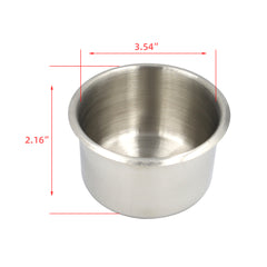 Stainless Steel Cup Holder for RV Boats Campers