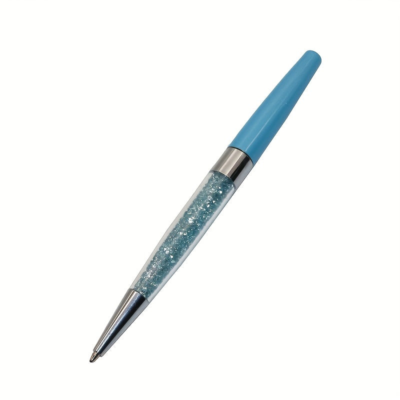 Crystal Rhinestone Ballpoint Pen 0.7mm Office School Supplies