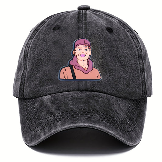 Outdoor Washed Cotton Sun Protection Baseball Cap Adjustable Size