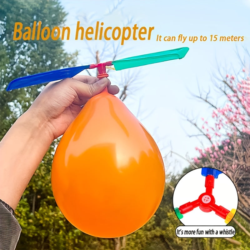DIY Balloon Helicopter Toy Kit for Kids