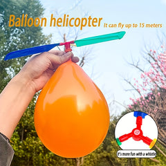 DIY Balloon Helicopter Toy Kit for Kids