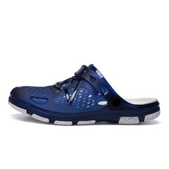 Men's Lightweight Comfy Clogs Hollow Out Non Slip Garden Shoes