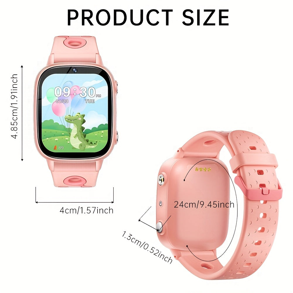 Game Smart Watch with 26 Puzzle Games LED Flashlight Camera IP68 Waterproof