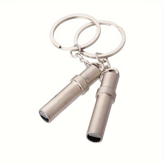 3 Sets Survival Whistle Keychain for Outdoor Emergency