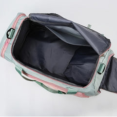 Oxford Fabric Gym Bag with Separate Compartments for Travel