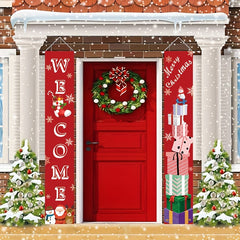 Christmas Porch Signs Party Decorations Indoor Outdoor