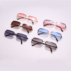 Square Small Frame Sunglasses Sunshade Driving Glasses