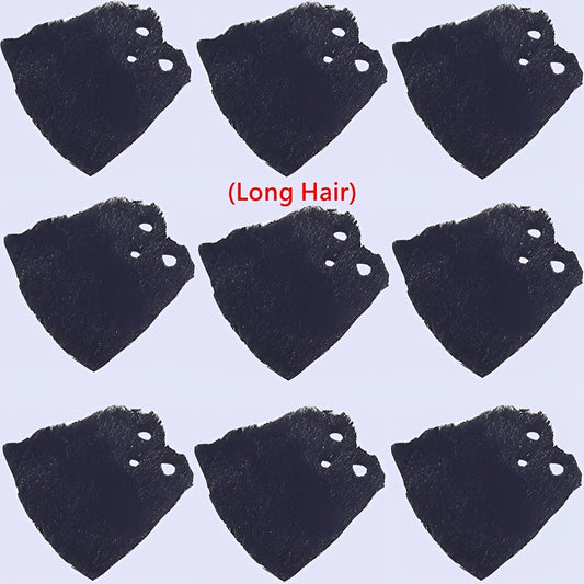 9pcs Mini Building Block Cloak Officer Set Plush Winter Coats