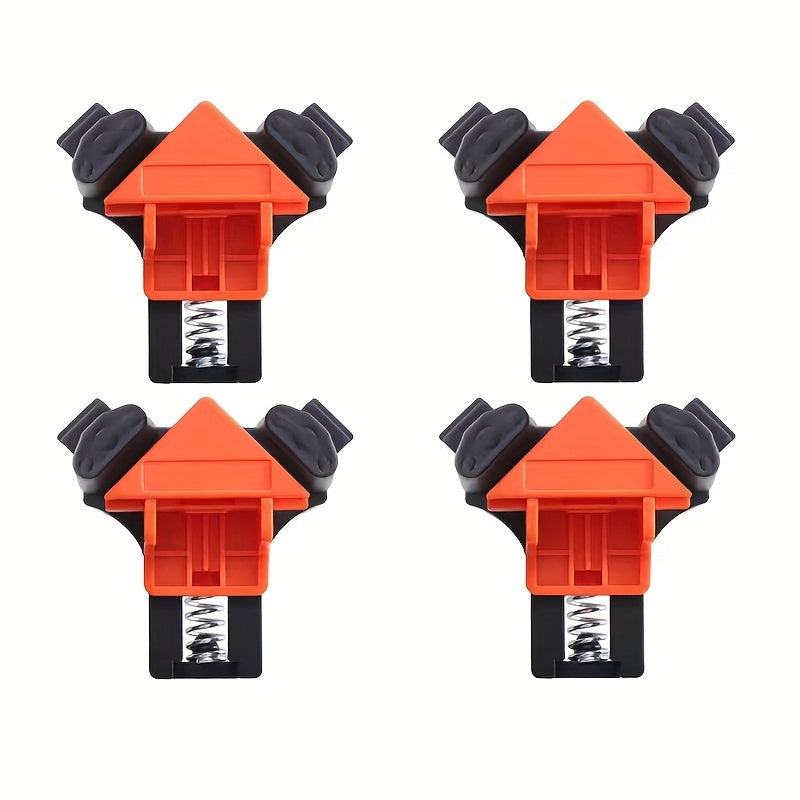 4PCS 90 Degree Right Angle Fixing Clip Adjustable Swing Corner Clamp