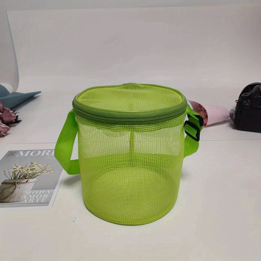 Colorful Kids Beach Mesh Bag for Sandcastle Building