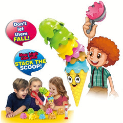 Balance Stacking Ice Cream Game Toy