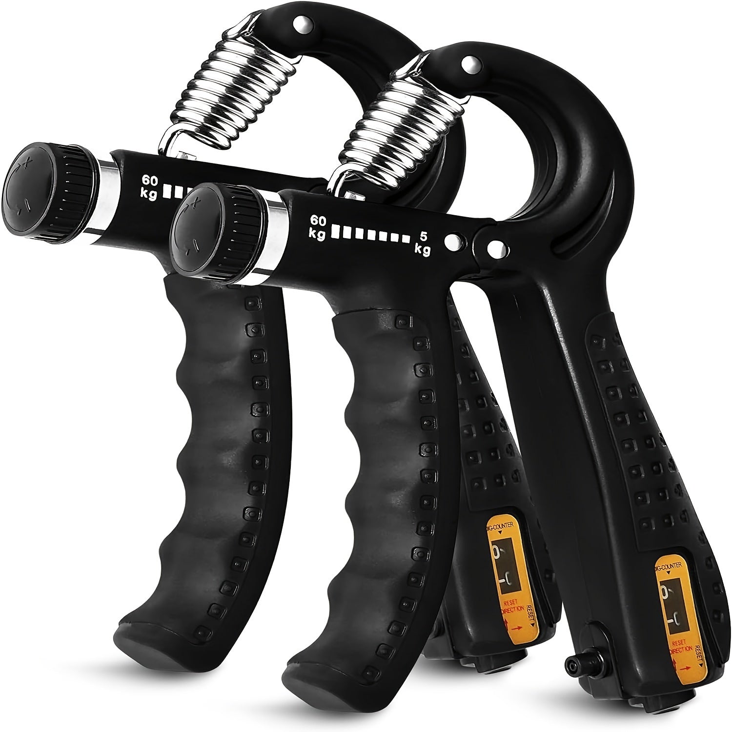 Adjustable Hand Grip Strengthener 10-130lbs Forearm Exerciser