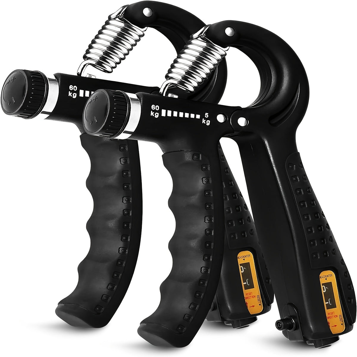Adjustable Hand Grip Strengthener 10-130lbs Forearm Exerciser