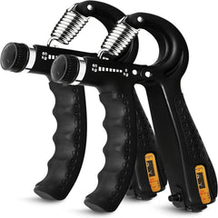 Adjustable Hand Grip Strengthener 10-130lbs Forearm Exerciser