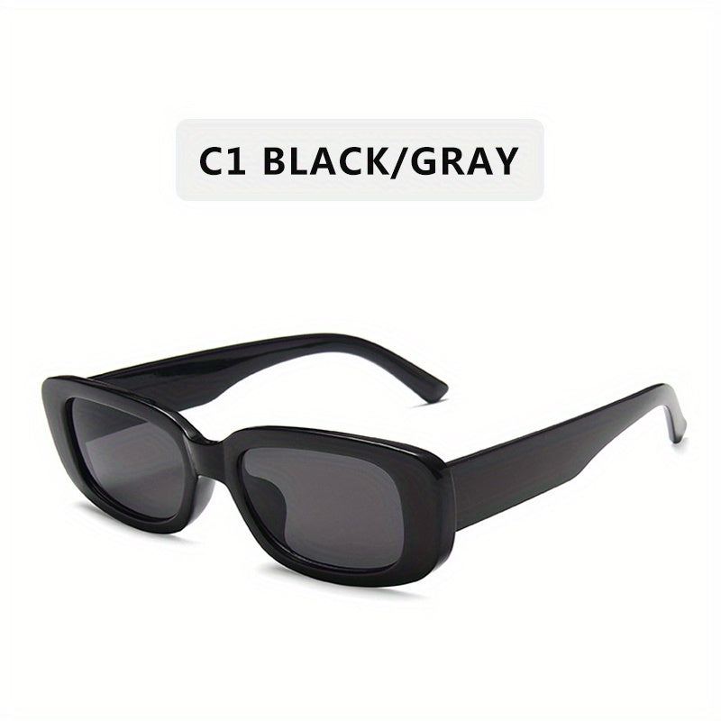 Retro 90s Vintage UV400 Sun Shades Glasses for Summer Beach
