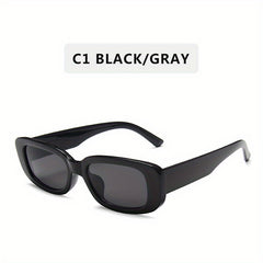 Retro 90s Vintage UV400 Sun Shades Glasses for Summer Beach