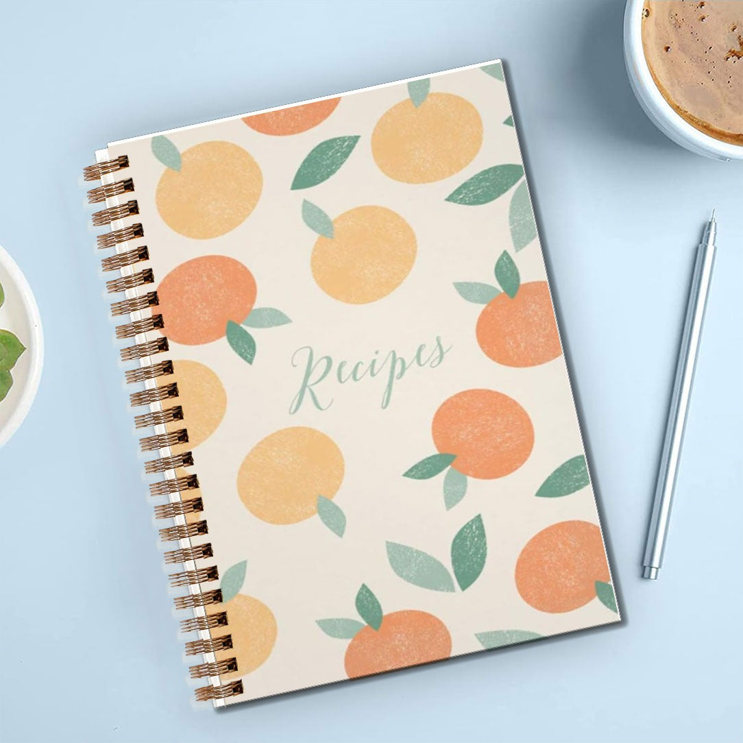 Classic Recipes Spiral Notebook 50 Pages 13.97x21.08 cm