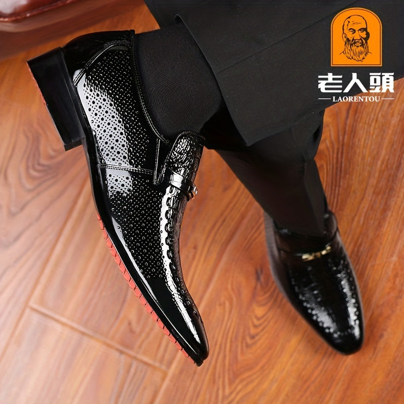 LAORENTOU Men's Dress Shoes Lightweight Formal Shoes Wedding Business