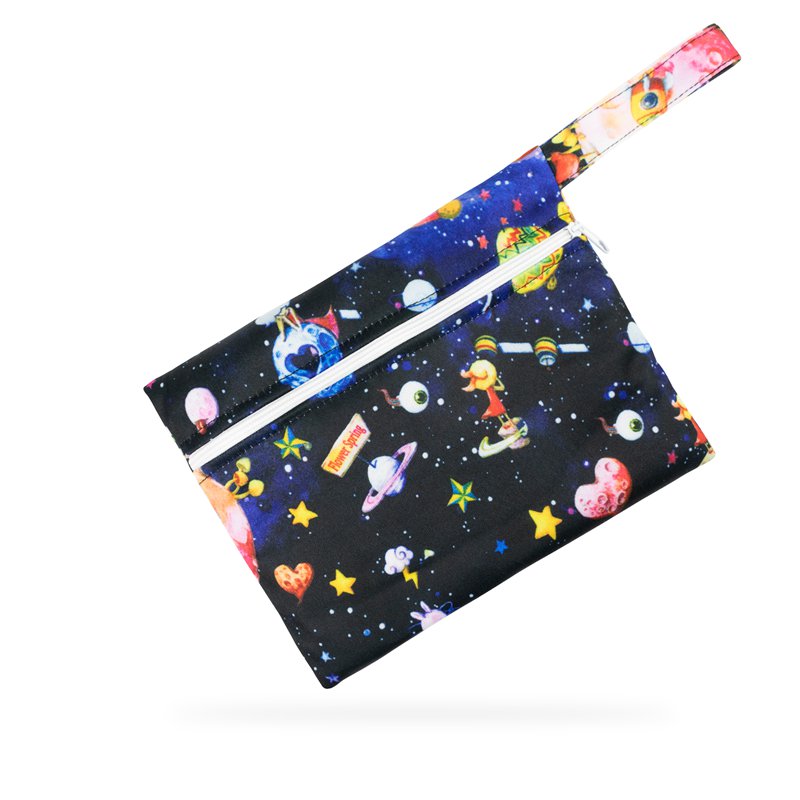 Mini Reusable Baby Diaper Bag Waterproof Handbag Stroller Hanging Bag