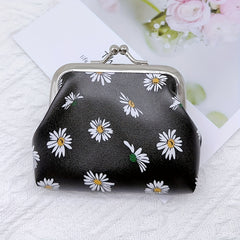 Girls Daisy Flower Coin Purse Bag Birthday Gift