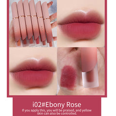 Matte Lip Glaze Long-Lasting Plumping Non-Cakey