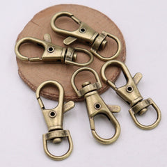50pcs Vintage Lobster Clasp Pendants DIY Jewelry Accessory