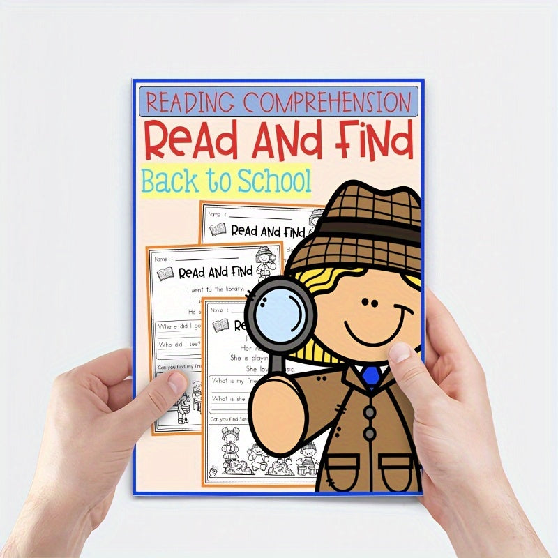 21 Pack Orange Reading Comprehension Worksheets for Kids Phonics Sight Words Act