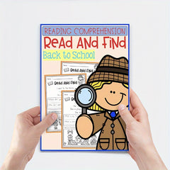21 Pack Orange Reading Comprehension Worksheets for Kids Phonics Sight Words Act
