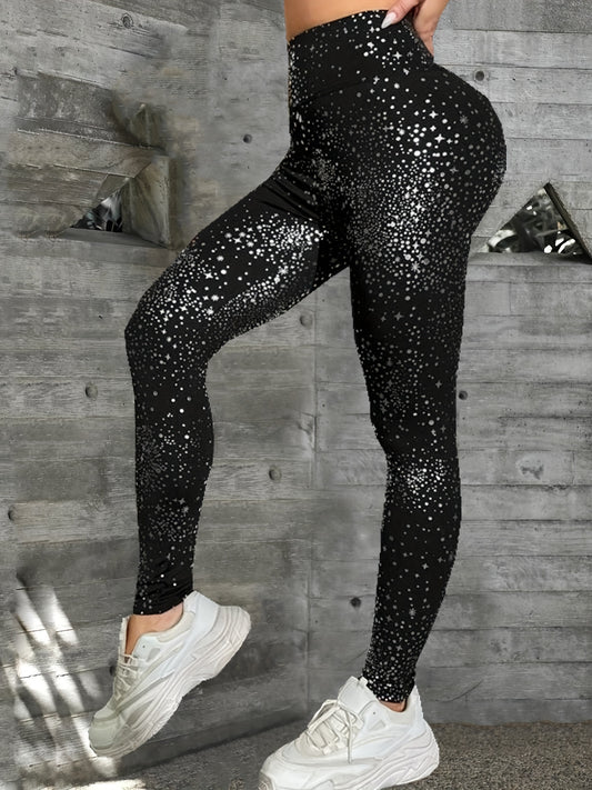 Stars Shine Bright High Waist Sports Pants