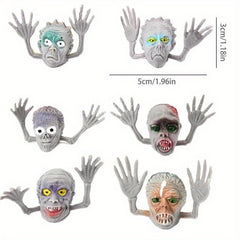 6pcs Monster Finger Puppets for Party Supplies