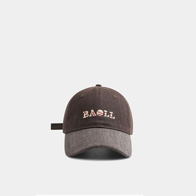 Men's Vintage Knitted Baseball Cap
