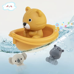 Water Play Animals Bath Toys Set - Perfect Gift for Kids