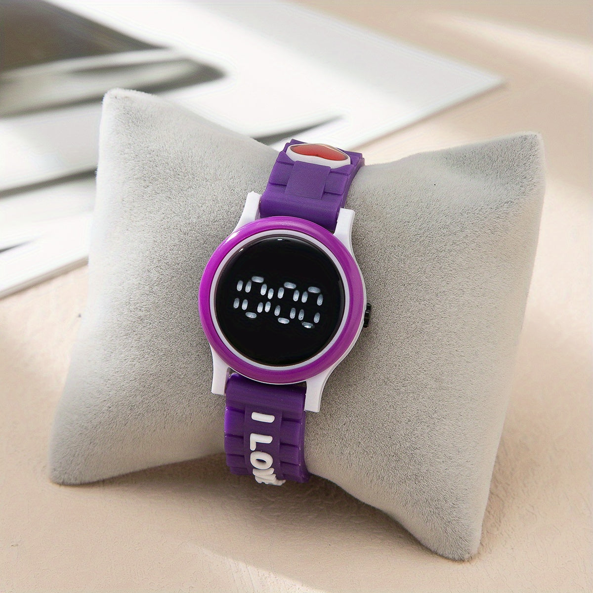 Colorful LED Children's Watch