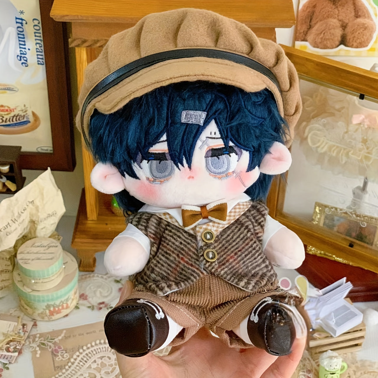 Detective Style Outfit for 7.87 inch Doll Star Figure Boy Ensemble DIY Toy
