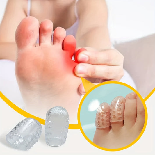 Soft & Breathable Toe Tubes for Corns, Blisters, Little Toes