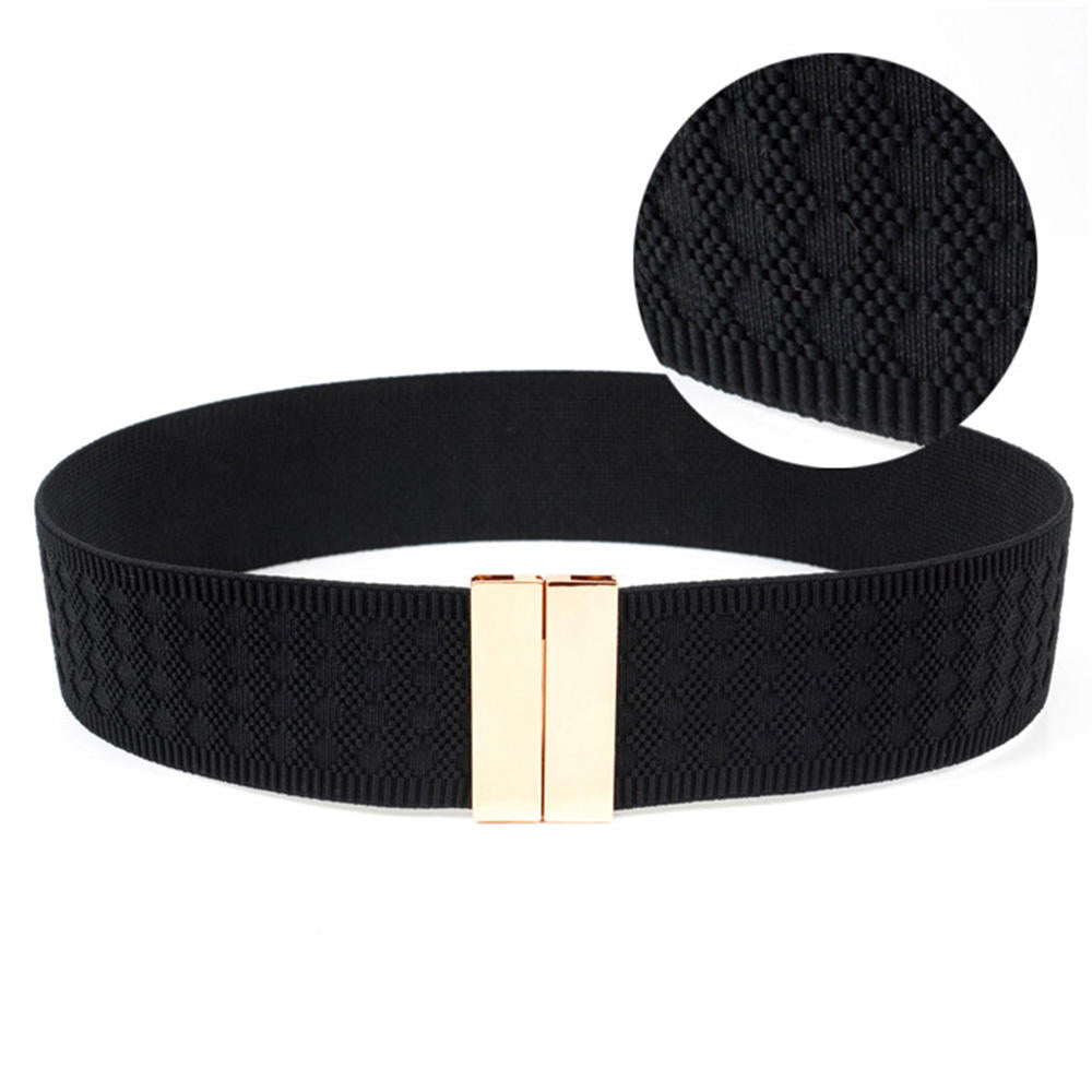Elastic Belt Metal Vintage Style Belt For Dress Shirt Business Party