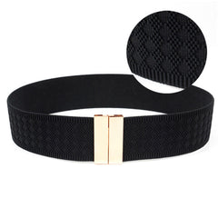 Elastic Belt Metal Vintage Style Belt For Dress Shirt Business Party