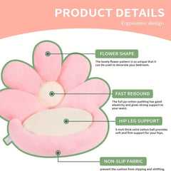 Flower Shape Chair Cushion for Office & Play Chair