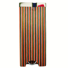 Colorful Wood Dugout Cigarette Case Set With Metal Tube