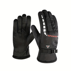 Winter Outdoor Skiing Gloves Windproof Riding Gloves