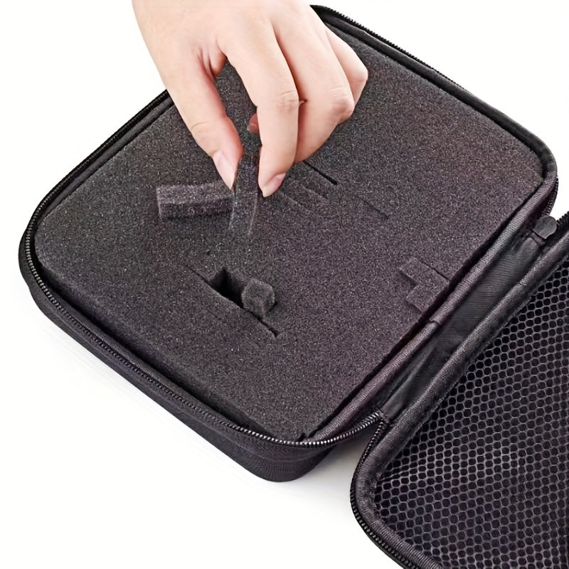 Portable Nylon Travel Clothes Protective Bag with Sponge Layer