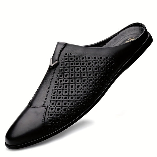 Men's No Tie Slip On Loafers Mesh Casual Outdoor Walking Shoes
